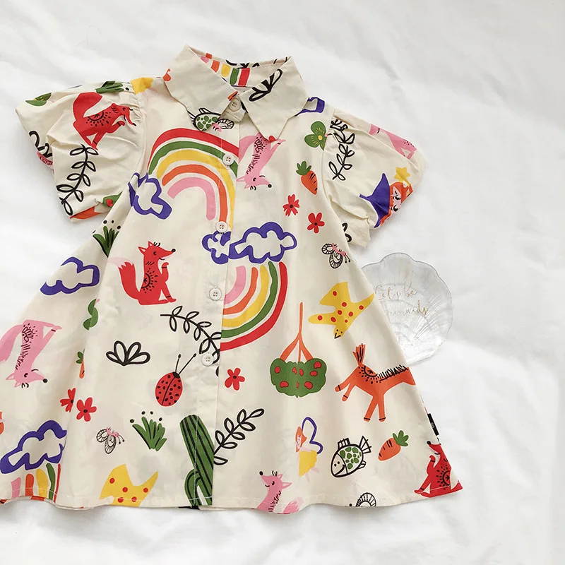 Baby Clothing Line - Robe d'été pour petites filles de