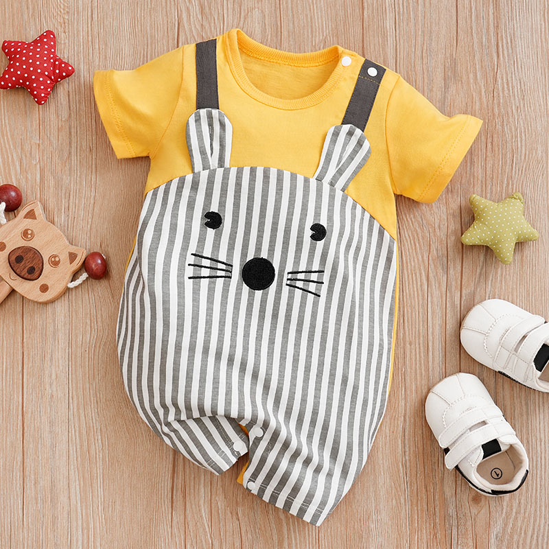 Baby Clothing Display - Barboteuse en coton à manches courtes