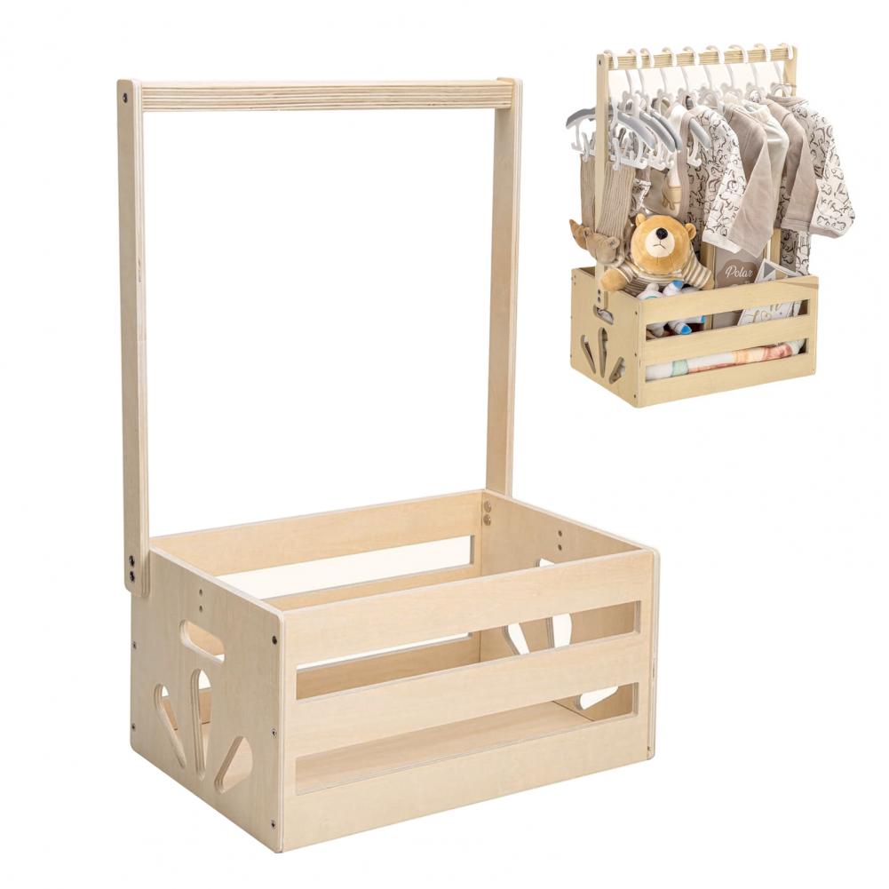 Baby Clothing Rack For Baby Shower - Étagère de rangement, cadeau unique pour