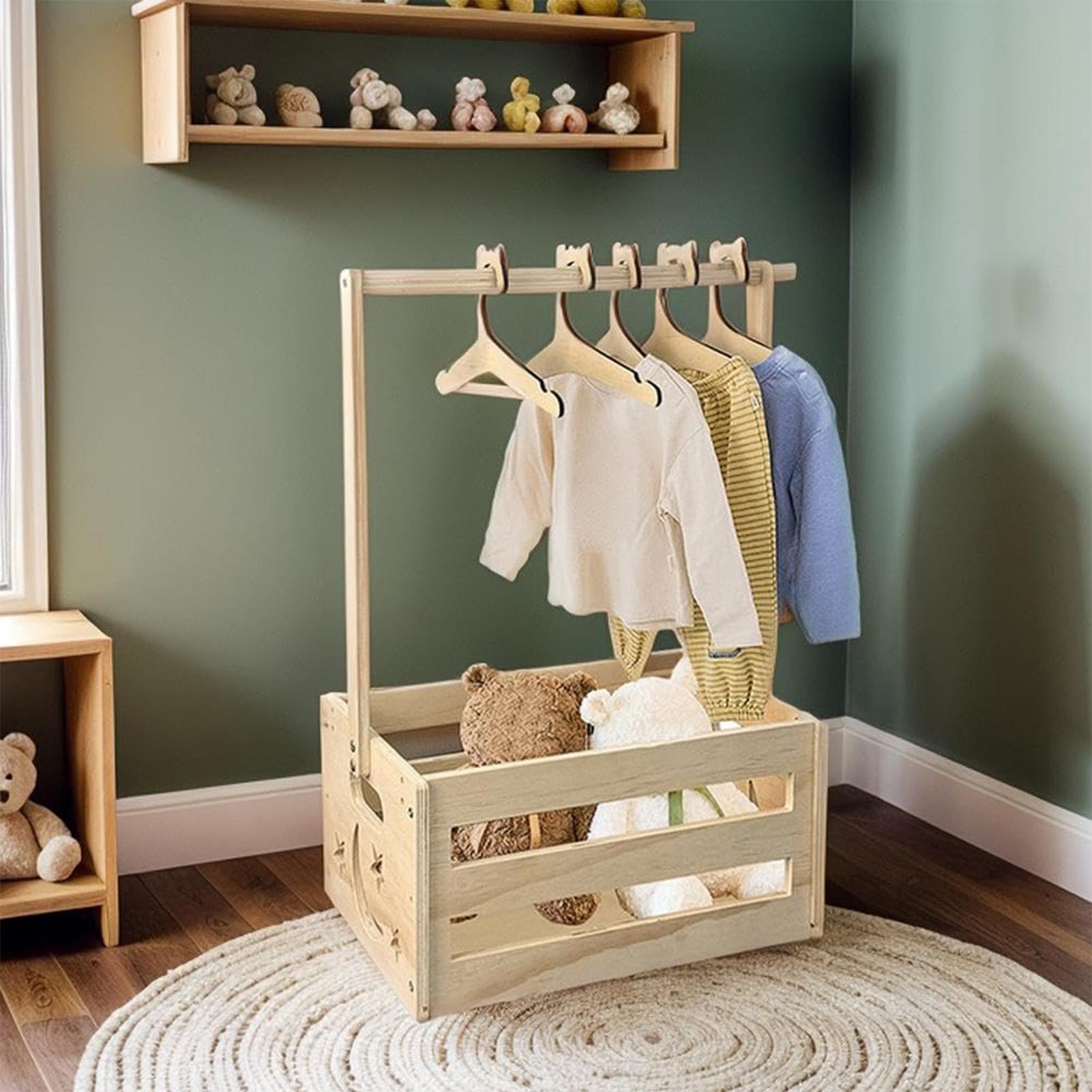 Baby Clothing Rack For Baby Shower - Boîte de rangement pour vêtements de