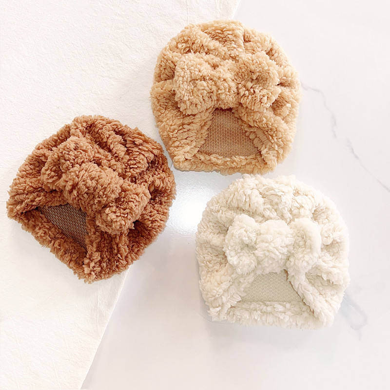 Baby Clothing Material - Mignon nouveau-né bébé noeud Turban arc