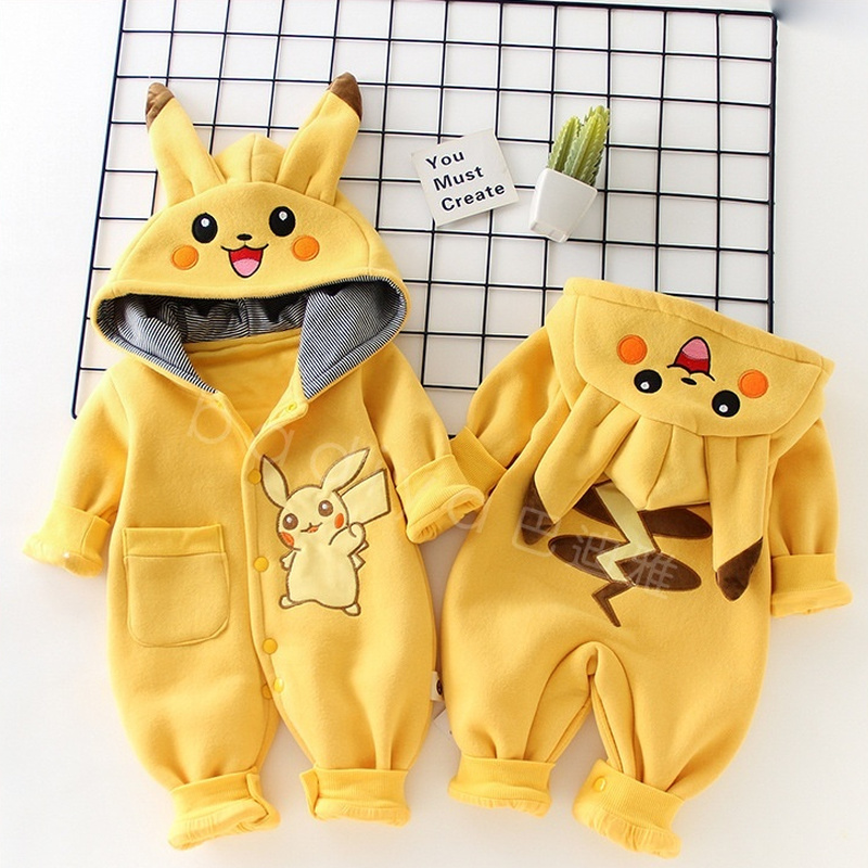 Baby Clothing Japan - Pyjama Bébé Cartoon Pokémon Nouveau-né Mignon