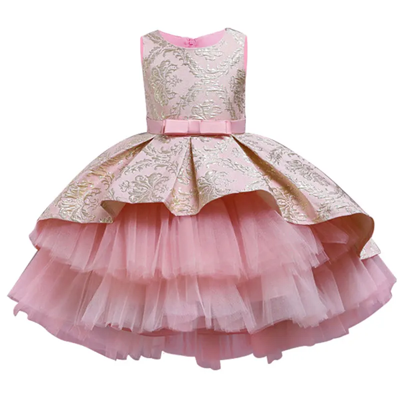 Baby Clothing Layers - Robe de princesse vintage brodée à