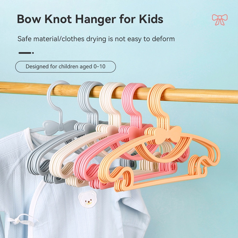 Lot de 10 cintres mignons à nœ - Baby Clothing Display avis et prix
