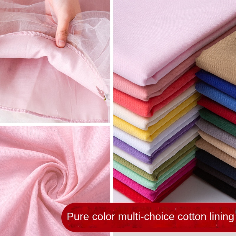 Tissu de doublure 100% coton 1 - Baby Clothing Material avis et prix